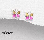 ADORABLE 925 STERLING SILVER BUTTERVLY STUDS
