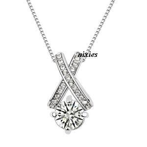 BEAUTIFUL SWAROVSKI ELEMENTS DIAMOND NECKLACE