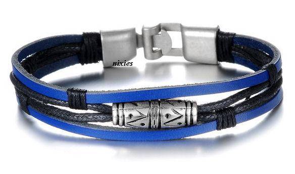 LOVELY UNI-SEX GENUINE LEATHER BRACELET