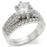 ELEGANT 2 PIECE SOLITAIRE WEDDING SET - SIZE 6(M)