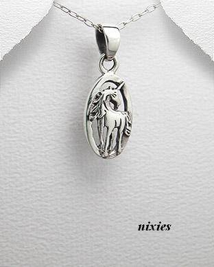 HORSE LOVERS 925 STERLING SILVER PENDANT