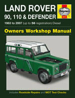 Haynes 3017 Land Rover 90, 110 & Defender (1983-2007) Owners Workshop Manual Diesel