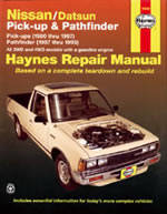 Haynes 72030 Nassan Pick-up & Pathfinder (1980-1997) Haynes Repair Manual  Petrol engines