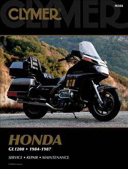 Clymer M504 Honda  GL1200 (1984 to 1987) Repair Manual
