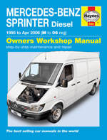 Haynes 4902 Mercedes-Benz Sprinter Diesel 1995-2006 Repair Manual