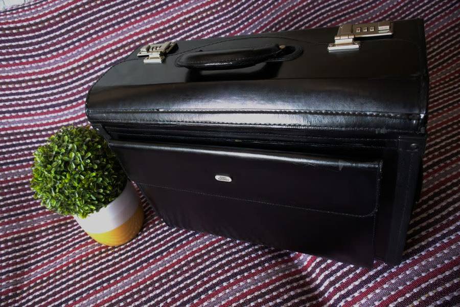 Gino De Vinci business / Pilot PVC leather case