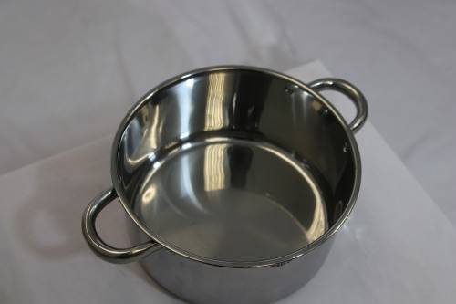 CHUKBOK - Heavy Bottom Stainless Steel Induction Ready Cookware Casserole 16 cm + Lid (Display Item)