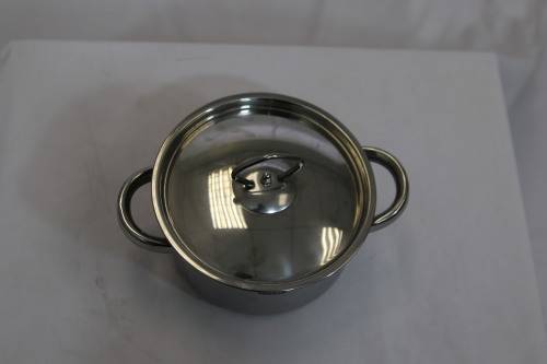 CHUKBOK -  Stainless Steel Induction Ready Cookware Casserole 24cm + Lid(Display Item)