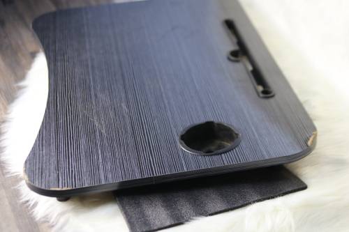 Dmart Laptop Stand For Bed And Sofa- BLACK(SECOND HAND)