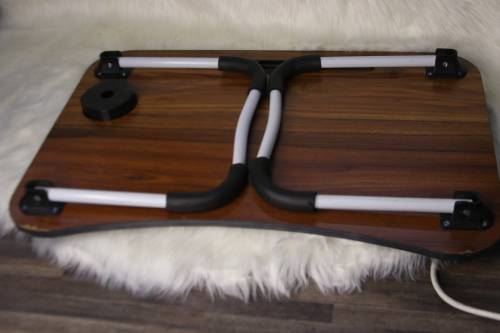 Dmart Laptop Stand For Bed And Sofa- BLACK(SECOND HAND)