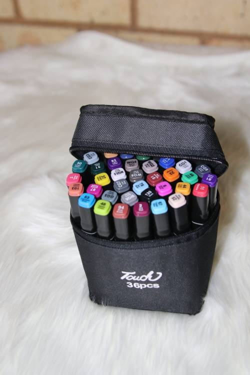 Touch Double Headed Oil Based Art Marker Set 36 Marker pen