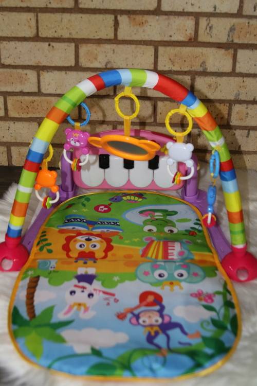 Baby Play Gym Piano Fitness Rack Mat