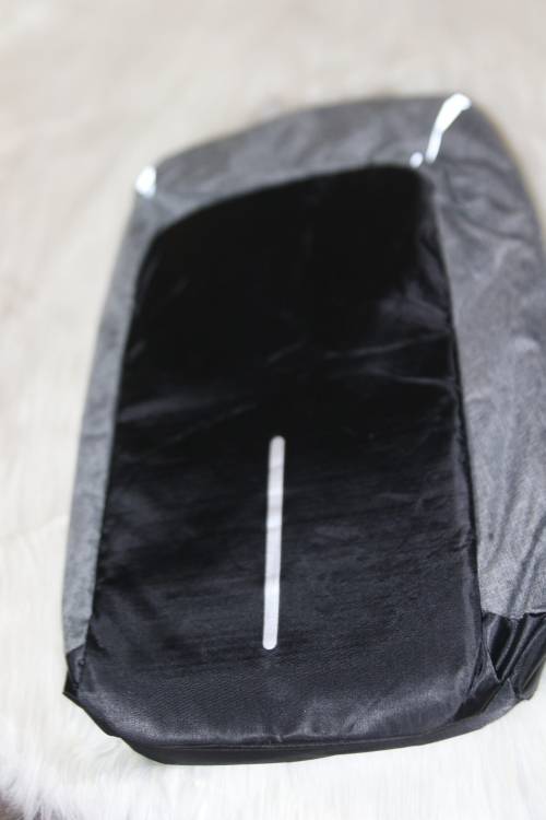 Anti-Theft Waterproof Travel Laptop Backpack - Grey
