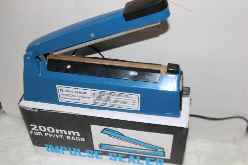 200mm Electric Impulse Sealer for PP/PE Bags Plastic