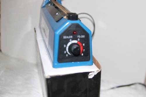 200mm Electric Impulse Sealer for PP/PE Bags Plastic