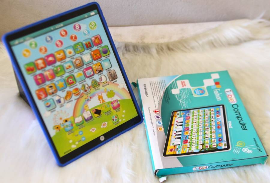 Intelligent Learning Tablet For 3 to 5 Years Old Kid - Blue