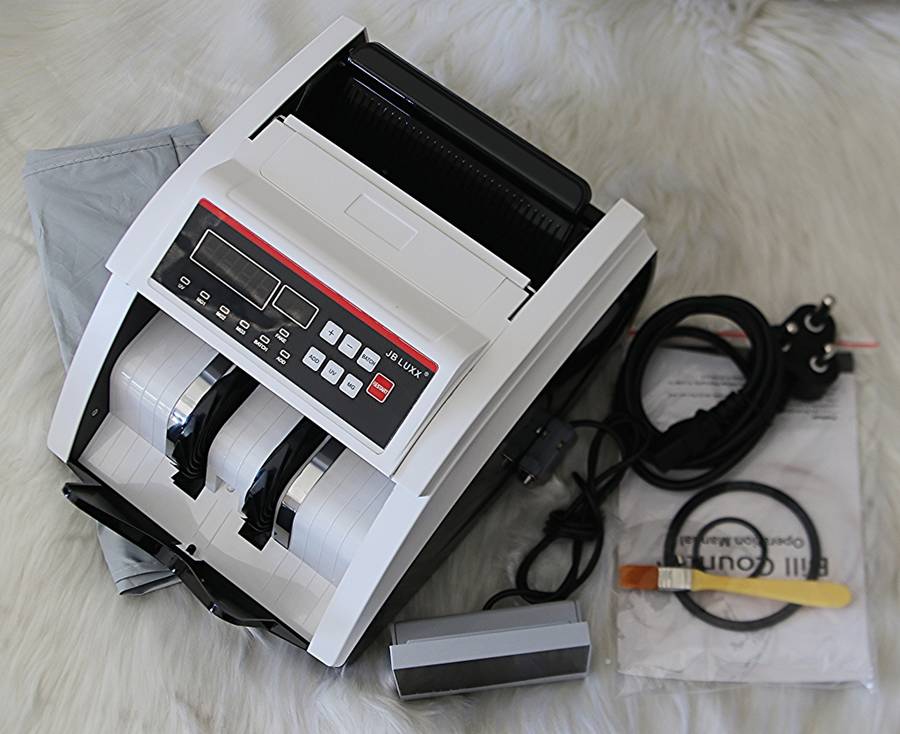 JB Luxx Automatic Profesional Money Counter with Counterfeit Detection