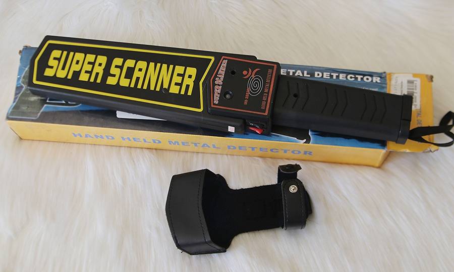 Hand Held Metal Detector - Super Scanner