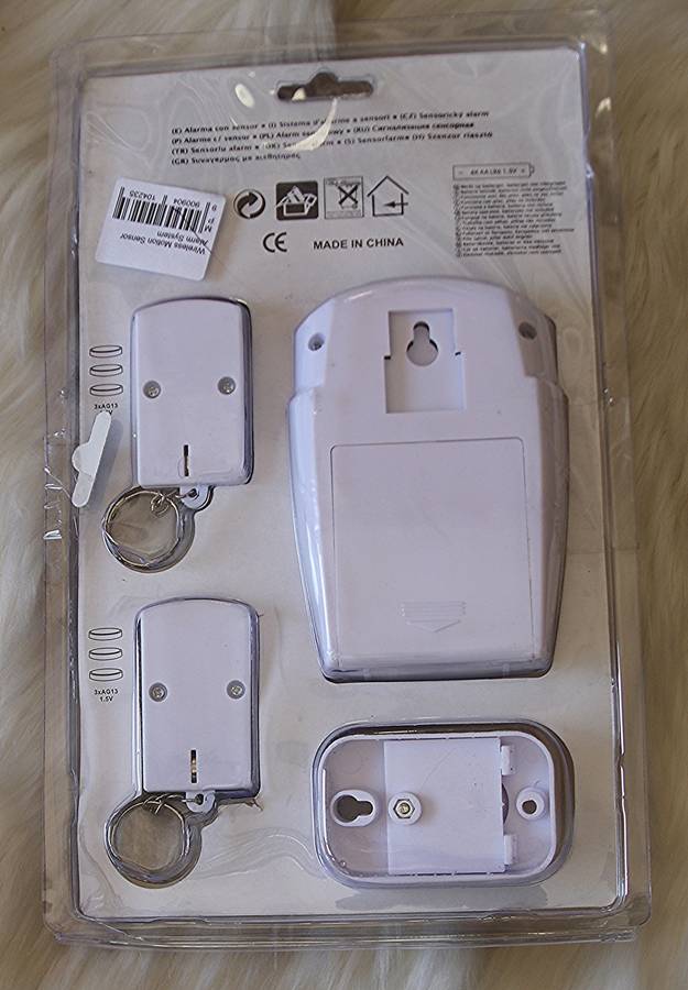 Wireless Motion Sensor Alarm System