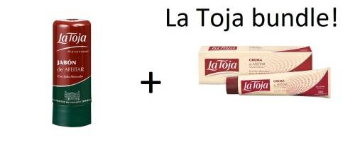 La Toja Bundle (Shave soap, and shave cream)