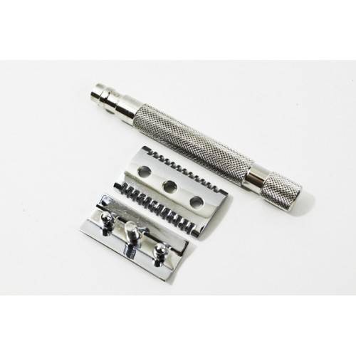 Parker 68S Safety Razor (Open comb, 316L Stainless Steel Handle)