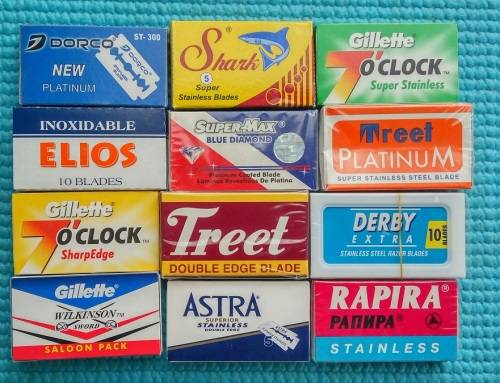 Double Edge Razor Blade Sampler Pack