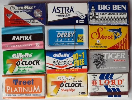 Double Edge Razor Blade Sampler Pack