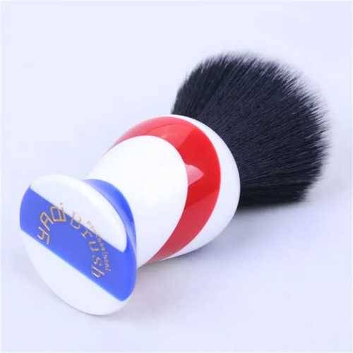 Yaqi Shave Brush Barber Pole (Tuxedo Synthetic)
