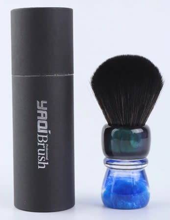 Yaqi Shave Brush Ocean (28mm, BOSS Synthetic)