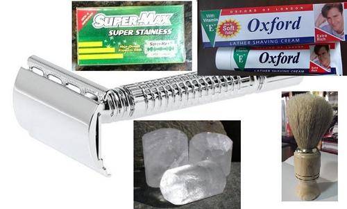 Traditional Wet Shaving Starter Kit (Oxford)