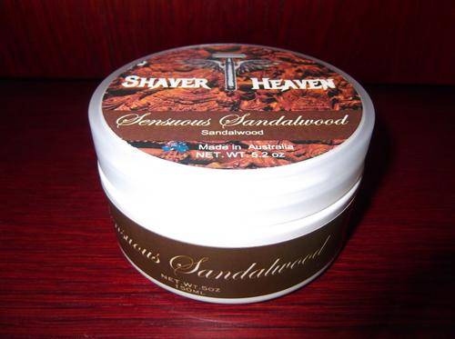 Shaver Heaven Sensuous Sandalwood Shave Soap