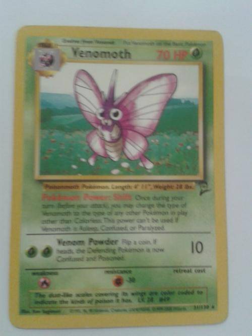 Pokemon Venomoth 31/130 Rare