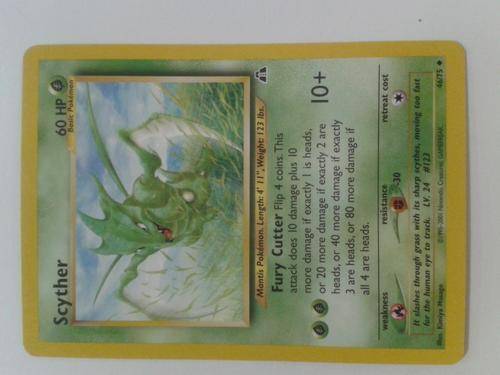 Pokemon Scyther 46/75 UnCommon