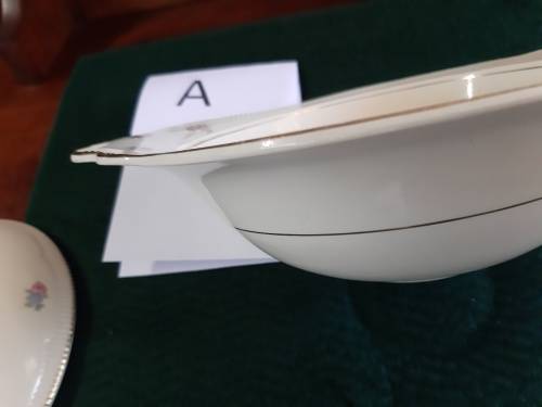 WOW! Set of 2 x Clarice Cliff c 1940`s Newport Potteries Tureen REGD 840076