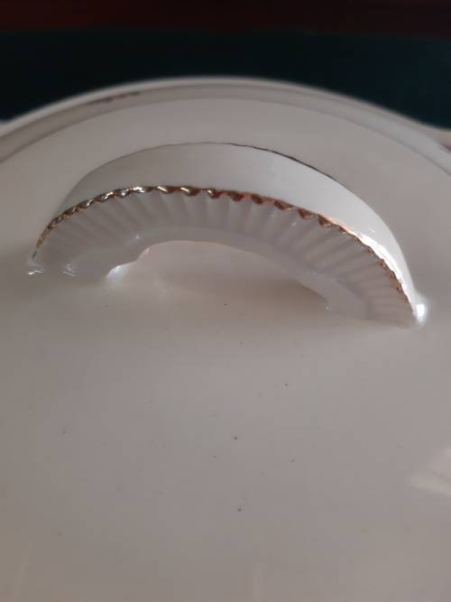 WOW! Set of 2 x Clarice Cliff c 1940`s Newport Potteries Tureen REGD 840076