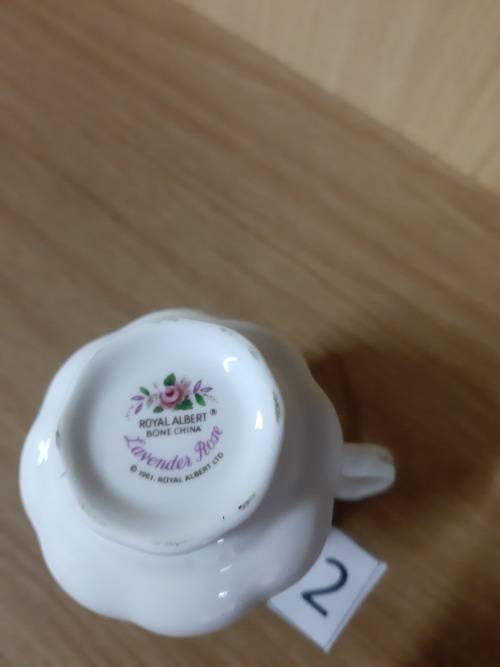 ROYAL ALBERT LAVENDER ROSE MILK JUG 2