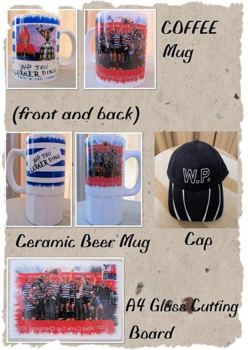 W.P. Jou lekker ding - Currie Cup Champs 2012 - Special Gift offering (Limited Stock)