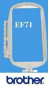 EF71 100x170mm REPOSITIONABLE Embroidery Hoop ORIGINAL BROTHER for NV18e and NV180e