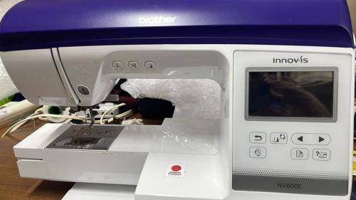 USED BROTHER Innovi`s NV800e Embroidery Machine
