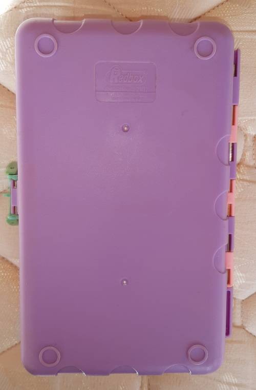 Vintage 1991 Redbox Tinkerbell Makeup Jewelry Case