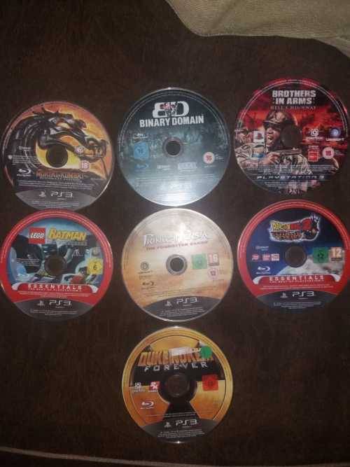 PS3 Games ( Winning bidder gets all 7 games)