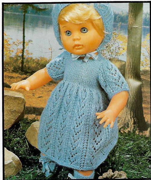 Knitting Doll - First Love Doll - Blue Belle/ Magazine ( PDF)