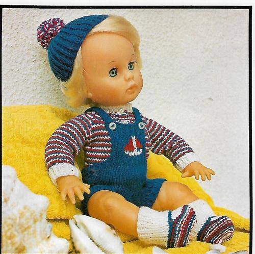 Knitting Doll -  First Love Doll - Ahoy there (PDF)