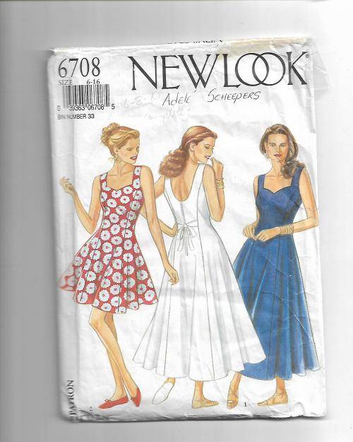 Newlook 6708 Ladies Size 6 - 10