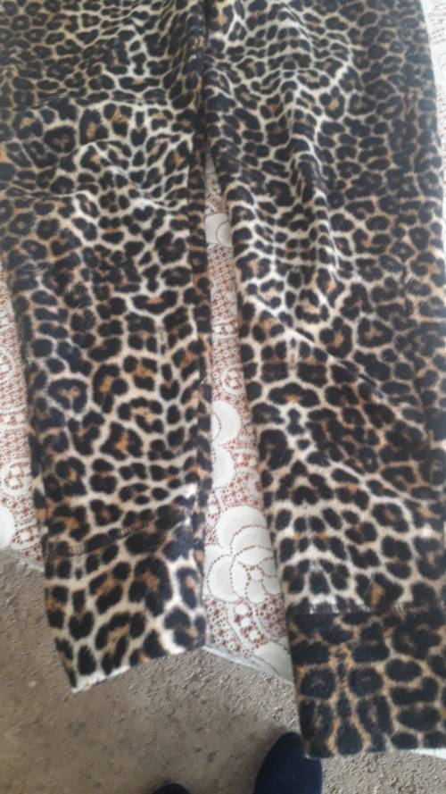 Leopard Spotted Onesie  - Size S - Pre-Loved