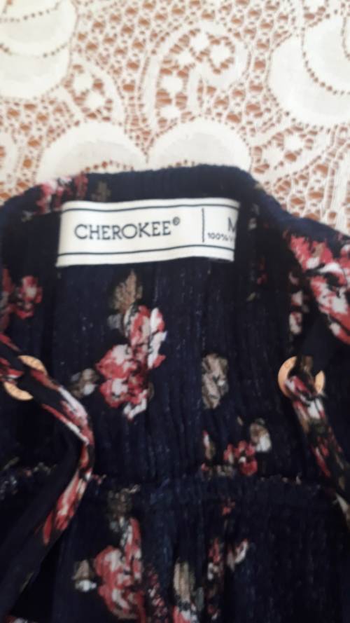 Strappy Flowered Summer Beach Dress Size M - Pre-loved