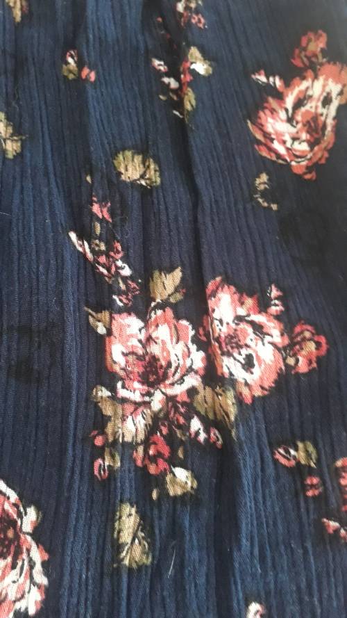 Strappy Flowered Summer Beach Dress Size M - Pre-loved