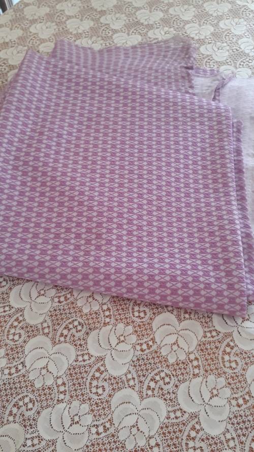 Fabric: Vintage crimpelene Dress Fabric 2.5m x 1.6 m piece