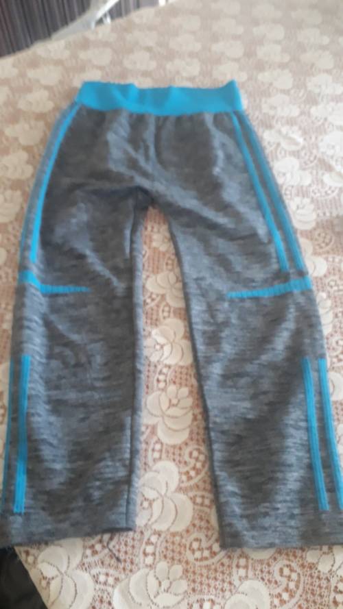 Active Sports Wear - Pre-Loved - Grey and Neon Blue