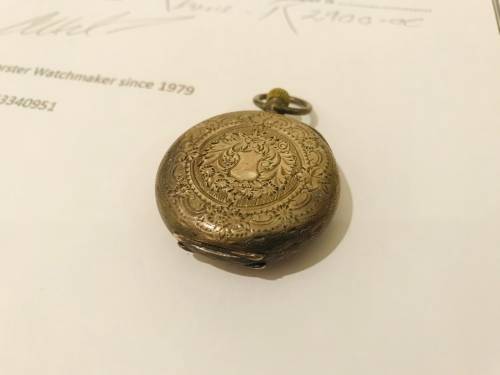 Unique Silver Pocket Watch